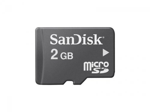 SanDisk Micro SD 2GB Class 2 Speicherkarte