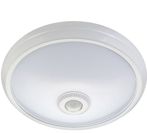 MACLEAN MCE131 ACU - Plafón de Techo con Detector de Movimiento con luz de Emergencia por Infrarrojos