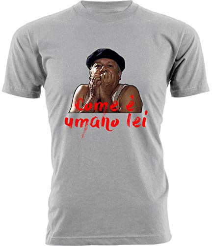 Tshirt Film Classici Italiani - Come è Umano lei - Film Classici Italiani - Film Cult - Idea Regalo