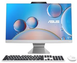 ASUS M3402WFAK-DRWPC022W 23,8 Pulgadas FHD (1920 x 1080) 16:9 All in One (AMD Ryzen 5 7520U Procesador 4,3 GHz, 16GB LPDDR5, 1TB M.2 NVMe SSD, AMD Radeon Graphics, Windows 11 Home) - Teclado AZERTY