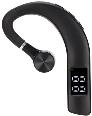 Annadue Bluetooth Headset 5.2 mit Geräuschunterdrückungsmikrofon, Bluetooth Ohrhörer für EIN Ohr, Unterstützung von 180° Drehung, Wireless Headset für Fahren/Laufen/Geschäft