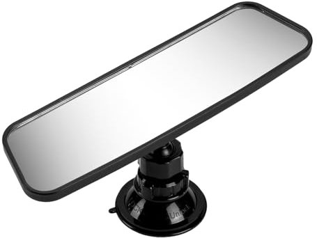 JoyTutus Rear View Mirror for Driving Test, Universal Car Inside Mirrors, Driving Instructor Learner Examiner Mirror with Suction Cup, Car Rearview Mirror for Driving Test & Lesson (220 X 60mm)
