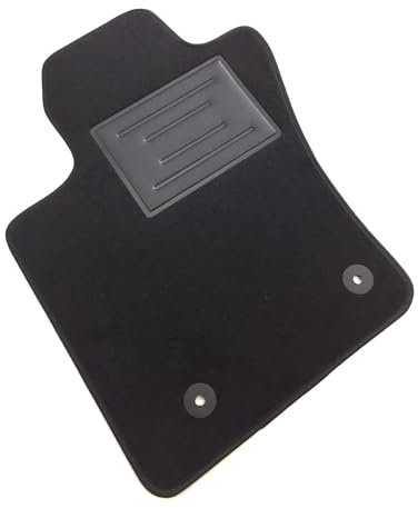 ASC Tappetino Lato Guida Compatibile con Fiat Tipo SW/5 Porte 2016-2023, Moquette, Bordo Antiscivolo, Battitacco in Gomma