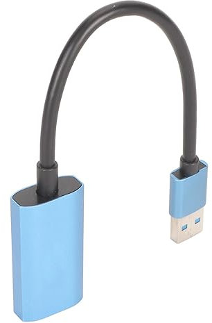 Scheda di Acquisizione ULTRA HD Ingresso 4K 30HZ, Uscita 1080P 60Hz, Plug and Play, Bassa Latenza, Portatile con USB3.0, perOne, PS3, Laptop (Z29D)