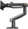 NB Ergonomic Monitor Halterung für 27 bis 50 Zoll Computer Bildschirme Flache Ultrabreite Gebogen, Monitorarm Monitorhalterung Belastung bis 18 kg, VESA 75x75 & 100x100 mm A5