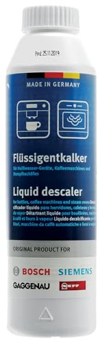 Reliapart Liquid Descaler Solution 250ml Compatible for Neff Coffee Machines And Steam Ovens Limescale Removal Maintenance Fluid 00312010 Appliance Descaling Treatment