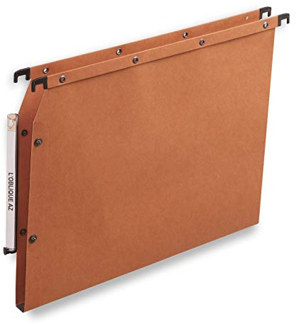ELBA Hängemappe AZV Ultimate, 25er Pack, DIN A4, Recycling-Karton, orange