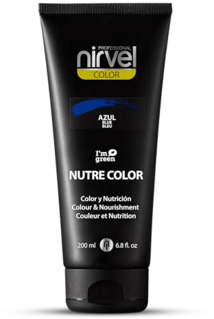 Teinture temporaire Nutre Color Nirvel Bleu (200 ml) (200 ml)