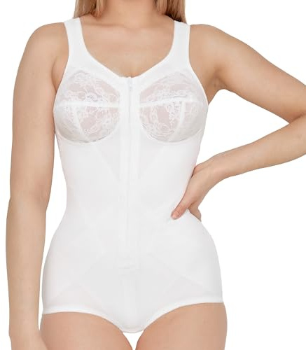 SUSA Hosenkorselett ohne Bügel Classics I Korselett Damen I Shapewear Damen stark formend I Mieder, Body mit Shaping Effekt I Formt Taille, Bauch & Po, 105