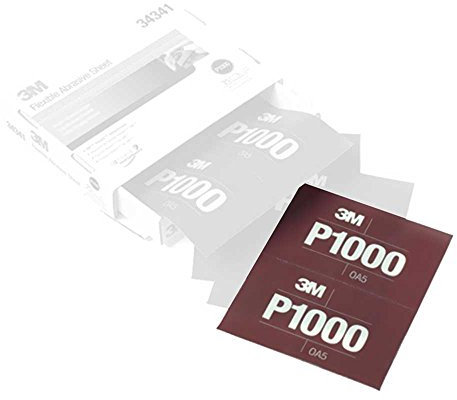 3M 34341 Hookit 270J Flexible Abrasive Sheet 1000 Grit