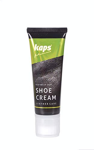 Kaps Shoe Care Conditioning Cream For Natural And Synthetic Leather, Cream (118 - Black)