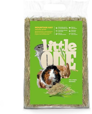 Little One Bergwiesenheu - Faserreiches, Nicht gepresstes Heu, 400 g