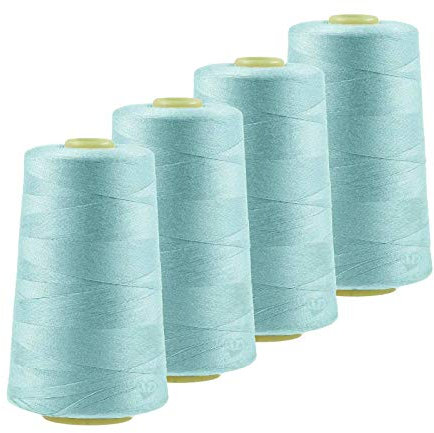 4 x 4572m Qualitäts Overlock-Garn Overlock-Nähgarn Oeko-Tex Farbe 821-860