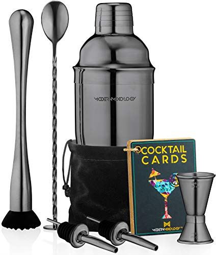 Juego de coctelera Barman Kit - Negro - Kb4