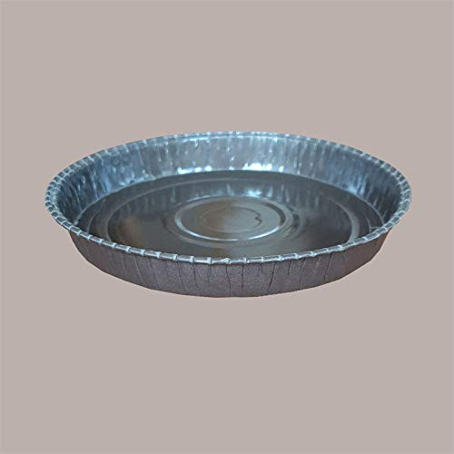 Lucgel Stampo Teglia Forma Cottura Rotonda in Carta Forno Antiaderente Optima Dm158H24mm, 20 pezzi