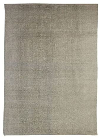 Thedecofactory Vintage Used - Tapis Vintage Effet délavé Taupe 120x170