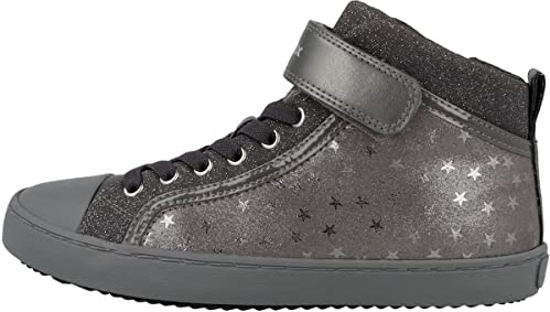 Geox J Kalispera Girl I, Sneakers Niñas, Gris, 34 EU