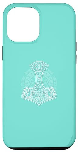 Coque pour iPhone 14 Plus Marteau nordique, nœud celtique, païen, wiccan, wicca, sorcière