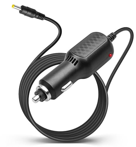 Anina DC 12V Car Charger for Portable DVD Player Car Cigarette Lighter Adapter Power Cord for Sylvania/DBPOWER/UEME/HDJUNTUNKOR/DRJ
