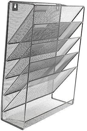 STOBOK 1stück Wandmontierter Aktenordner Aus Platzsparendes Design Für Büro Und Zuhause Geeignet Zur Organisation Von Dokumenten Magazinen Und Briefen