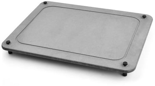 Focenat Tapis en Pierre de Terre Diatomée, Tapis de Séchage en Pierre, Tapis Egouttoir Vaisselle, Tapis Diatomite Absorbant et Antidérapant, Tapis en Pierre pour Cuisine et Salle de Bains, 40x30CM