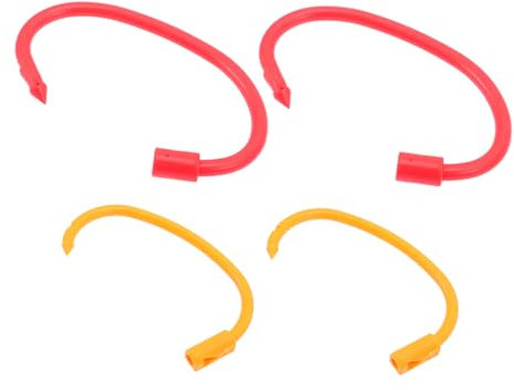 MERRYHAPY 4stücke Nasenring Zum Ziehen Für Rinder Aus Nylon Glatte Kanten Installieren Traktionsnasenring Für Kühe Und Bullen Tierhaltung Versorgung
