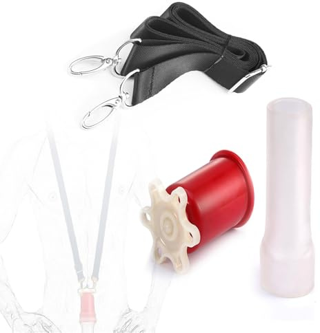 Yasexx Hals HäNgende Penispumpe Penis Vakuumpumpe Set Trainer FüR PenisvergrößErung Und Verbesserungseffekt MäNnliches Sexuelles VergnüGen Erektion Assistenz Spielzeug
