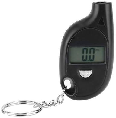 Mini Manometro Pneumatici Digitale,Misuratore di Pressione per Pneumatici con Schermo LED retroilluminato, Controllo pressione dei pneumatici digitale - Misuratore di pressione degli pneumatici