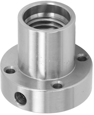 Leapiture 2-Zoll-Drehmaschinen-Frontplatte, Holzdreh-Frontplatte mit Schraube, legierter Stahl, Holzbearbeitungsfutter-Frontplatte für 1 x 8TPI-Spindel