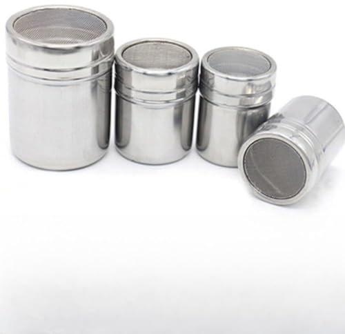 Coctelera multiusos de acero inoxidable con filtro de malla fina, perfecta para hornear y cocinar necesidades (L)