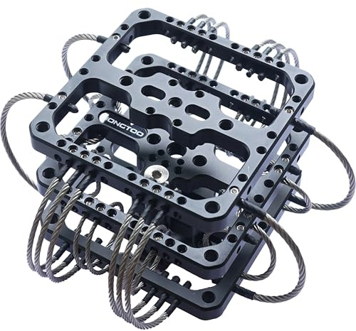 HONGTOO - Isolatore di vibrazioni video ad alta frequenza per drone Gimbal con supporto per auto, in alluminio CNC, capacità di carico 8,8 kg, per stabilizzatori cardanici DJI Ronin Zhiyun