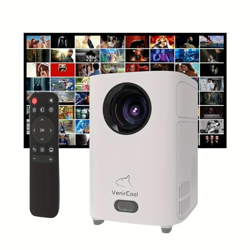 Mini proyector, proyector portátil Q1, 720P nativo, compatible con decodificación 4K con WIFI6 5G inalámbrico 5.4 de doble banda, corrección trapezoidal automática, proyector de video de pantalla de