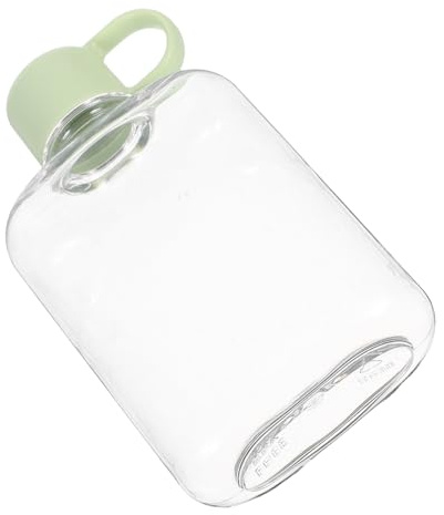 HANABASS Bouteille Eau Plate Réutilisable de Gourde de Voyage Portable pour Sport et Pique- Tasse Étanche sans Risque de Fuite