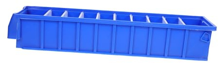 Hoement Caja Organizadora de Tornillos y Caja Clasificadora Abs con Separadores Resistente y Ligera para Taller Garaje y Hogar