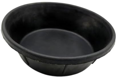KiBcsLic Rubber feed Pan Farm Animal Feeding Horse feed Bucket Dog Food Water Bowl for Duck