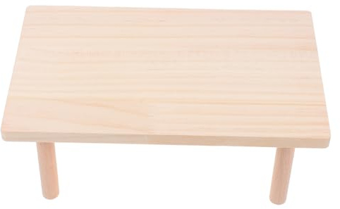 SHINEOFI Hamsterplattform Aus Massivholz 25x15x11cm Mit Schraubmontage Oberfläche Bruchsichere Nagervorbeugung Für Hamster Und Kleine Haustiere