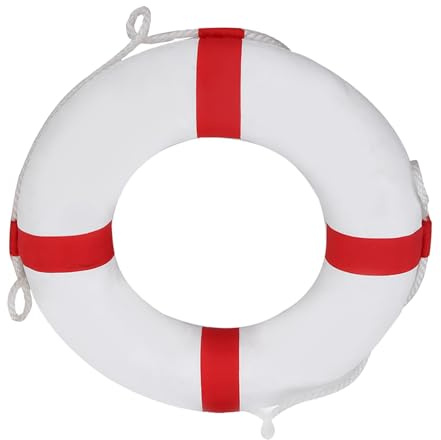 YDuupxe Hochdichter Schaumstoff, Rettungsring mit Leichtem Komfort, Faltbares Design, Leuchtende Farben, Oxford-Stoffkante mit Nylonseil für (Mittel: Ca.17,6 x 16,2 x 10 cm / 6,93,38 3,94 Zoll)