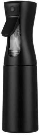 MAQNSCO Spray Bottles Continuous Ultra Fine Mist Empty Water Bottles Hairdresser Spray Bottles Salon Hairdresser Hair Tool Water Sprayer Black