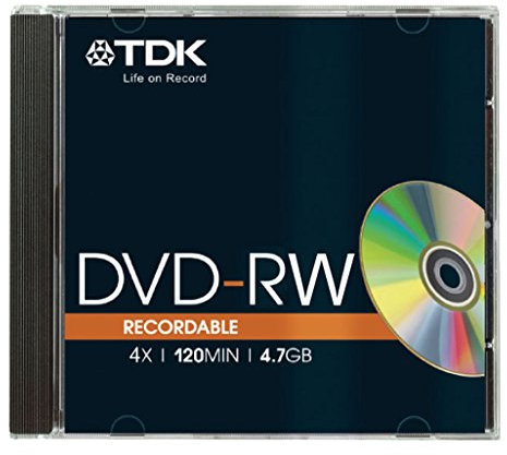 TDK DVD+RW 4.7GB (1 unidad)
