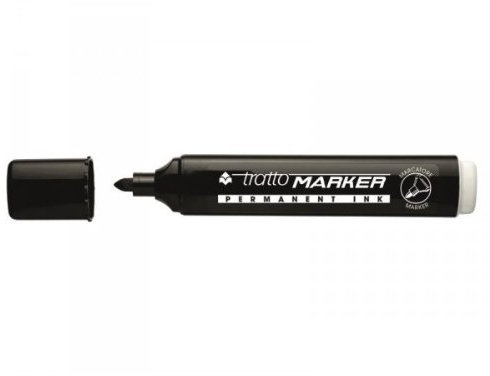 Tratto Marcatore Marker Tonda Nero 1Pz