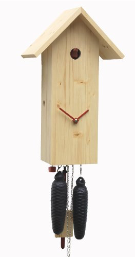 Rombach & Haas Moderne Kuckucksuhr Simple line, 8 Tage Werk
