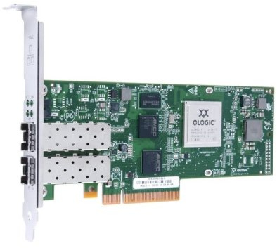 OEM Qlogic Qle8242 CU. Carte Fibre Optique CK. Pci Express X8. Faible Profil : « Type de Produit : Cartes réseau et de Communication/Interface réseau ».
