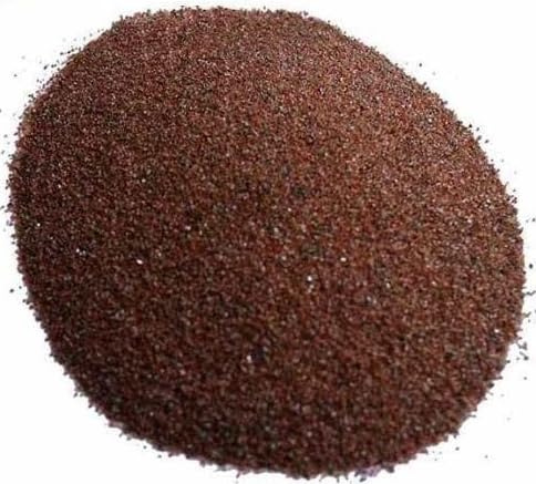 Saco de 25 kg de arena lijadora Garnet Mesh 80A + para arena, chorro de arena