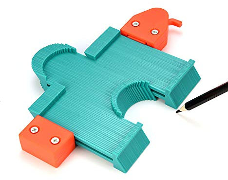 Konturenlehre Duplikator präzise Messung unregelmäßiger Formen für Laminat, Holz, Fliesen und Bodenbelag
