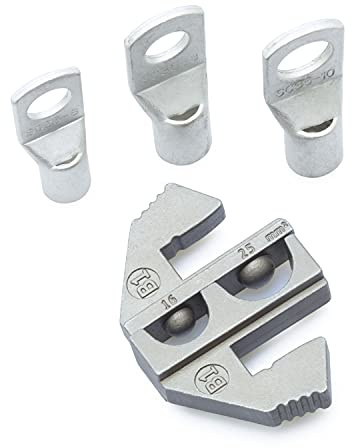 Wirefy Crimping Aufsatz für nicht isolierte Kabelschuhe mit größerem Durchmesser - 16-25 mm²