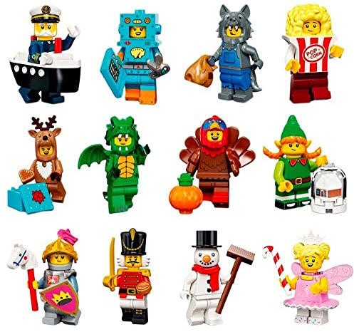 Lego 71034 Serie 23 Minifigures Septiembre 2022 Juego Completo de 12 Colección Completa