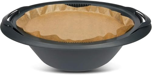 Wundermix - WunderGar® Dampfgarpapier (24 St.) für MC (Braun) | Monsieur Cuisine Smart, Connect & Trend & Edition Plus, Backpapier mit extra hohem Rand, Nature