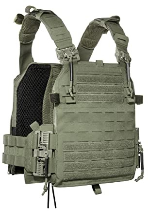 Tasmanian Tiger TT Plate Carrier QR LC ZP - Molle-kompatibler Plattenträger für SAPI-Platten und Gewichts-Platten mit Zip-System
