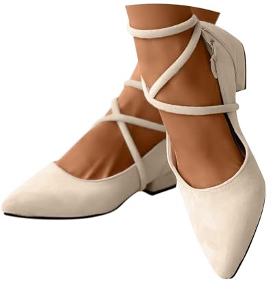 Pumps Damen Breite Füße Schuhe - Elegant Absatzschuhe Kleiner mit Absatz Hochzeitsschuhe Sommer Tanzschuhe Bequem Damenschuhe Halbschuhe Highheels Trachtenschuhe Für Riemchen Dirndl