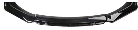 Voiture Becquets Avant pour Renault Megane Cabrio/Megane Grandtour/Megane RS/Megane RS Auto Kits Carrosserie Style Garnitures Séparateur Parechocs Avant Protection de Lame,A
